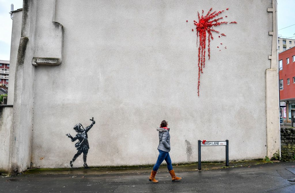 Für seine Heimatstadt: Banksy schenkt Bristol ein neues Streetart-Werk