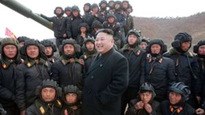Kim Jong-un protzt mit neuem Super-Panzer