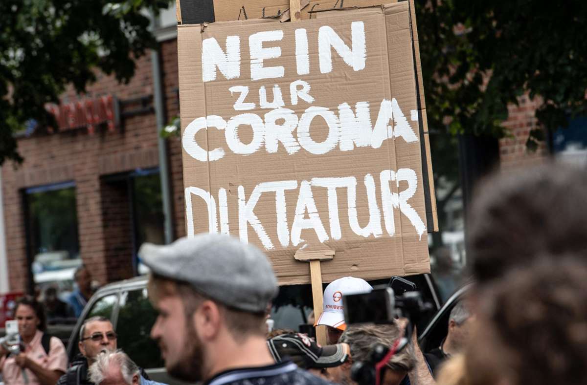 Der Mann verstarb bei einer „Querdenker“-Demonstration in Berlin.