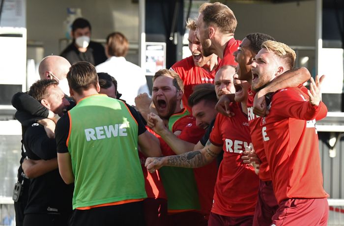 Massiver Verstoß gegen Coronaregeln: Polizei beendet Nichtabstiegs-Party des 1. FC Köln