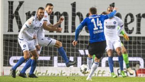 Elfmeter und späte Treffer: KSC nur 2:2 in Bielefeld