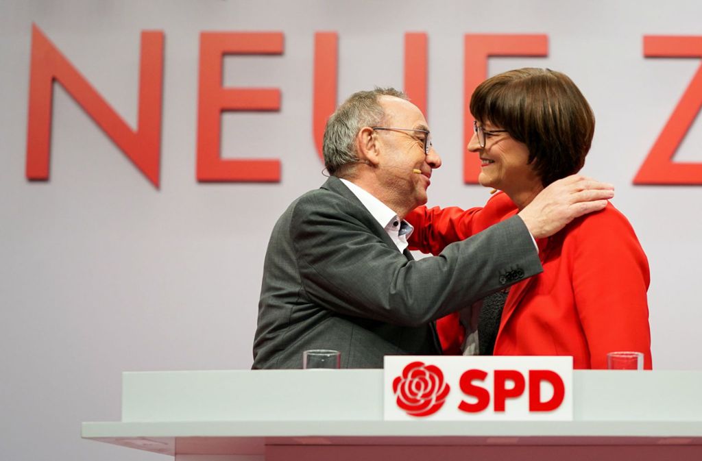 SPD wählt neues Führungsduo: Das Fragezeichen bleibt