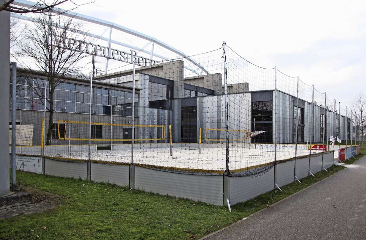 Bad Cannstatt: Neue Trampolinhalle im Neckarpark