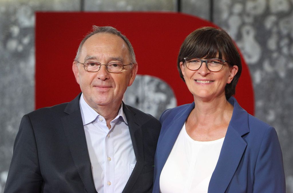 Vorsitzende der SPD: GroKo-Kritiker sollen SPD aus Krise führen