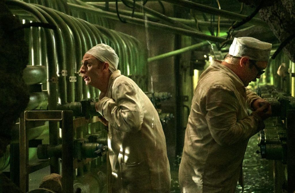 Szenenbild aus der Miniserie „Chernobyl“: Sam Troughton and Robert Emms