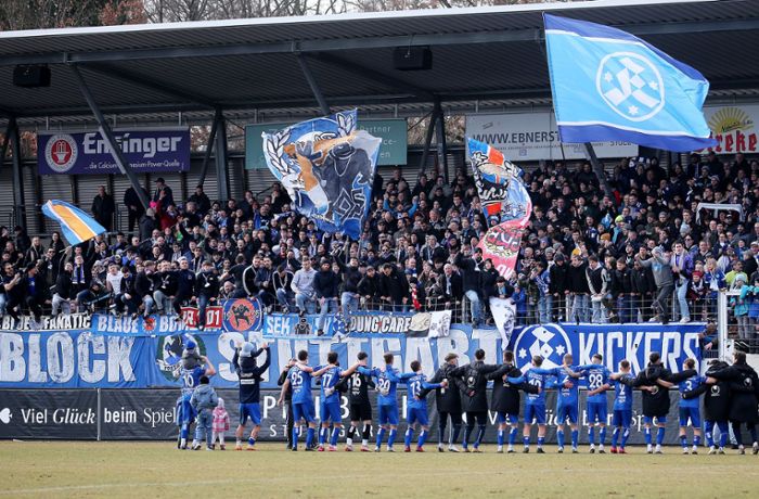Stuttgarter Kickers: Warum die Blauen in Liga fünf die Zuschauer anziehen