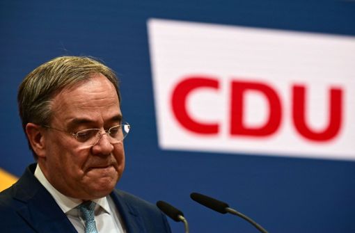 Bereit zum Abgang: CDU-Chef Armin Laschet. Foto: AFP/Tobias Schwarz