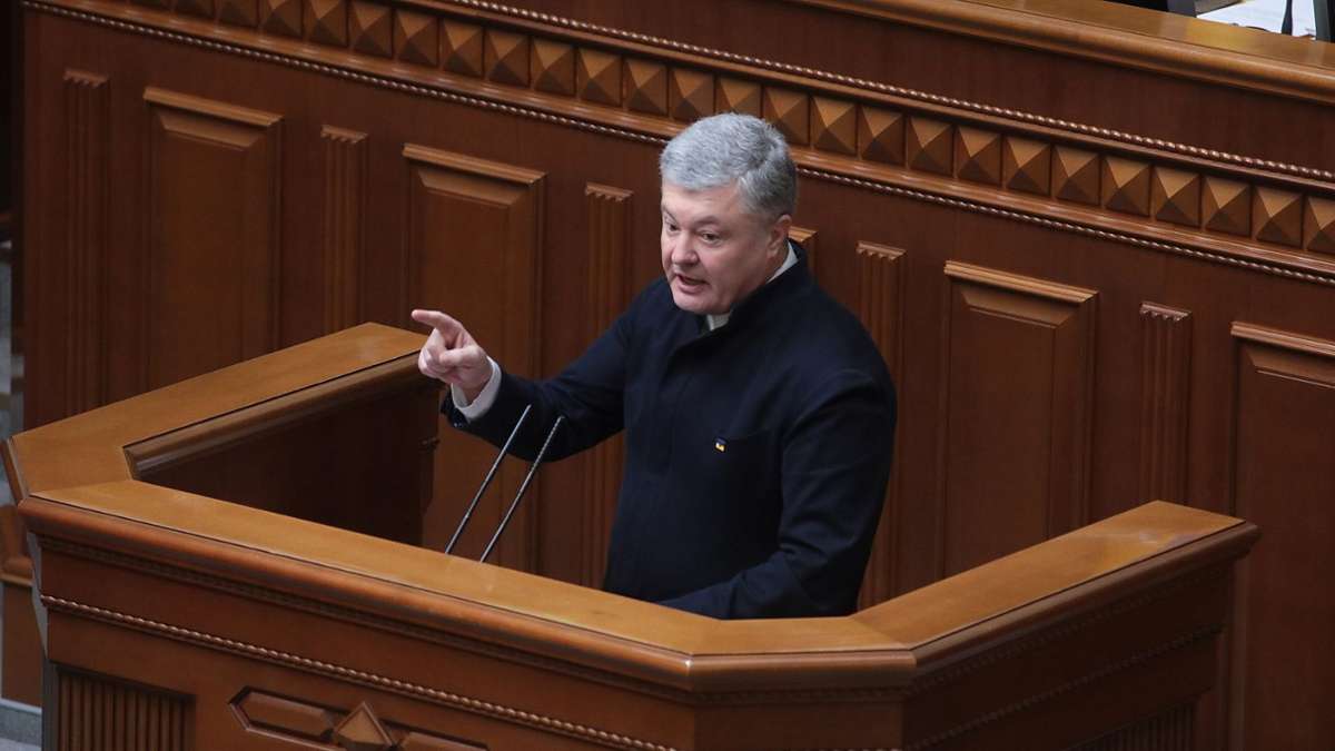 Wahlen: Ukraine: Ex-Präsident Poroschenko will erneut kandidieren