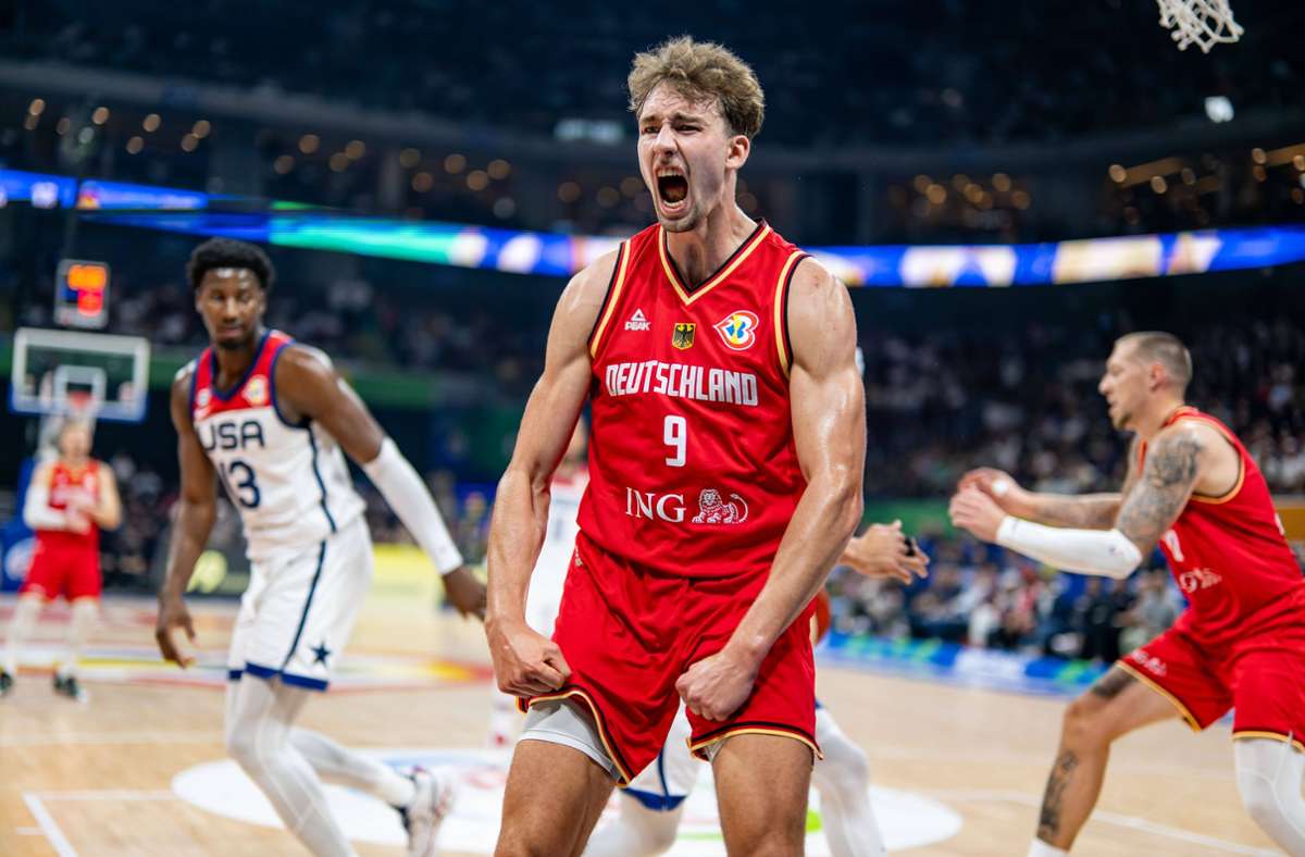 Sensation perfekt: Deutsche Basketballer entzaubern USA und stehen erstmals im WM-Finale