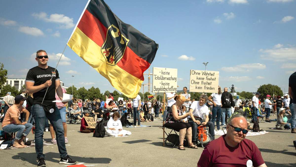 Querdenken-Demo: Urteil wegen Attacke in Stuttgart rechtskräftig