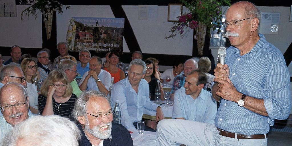 ROHRACKER:  Daimler-Chef Dieter Zetsche spricht beim „Männervesper“über zeitgemäße Konzernleitung und soziale Verantwortung: Was Unternehmer von Martin Luther lernen können