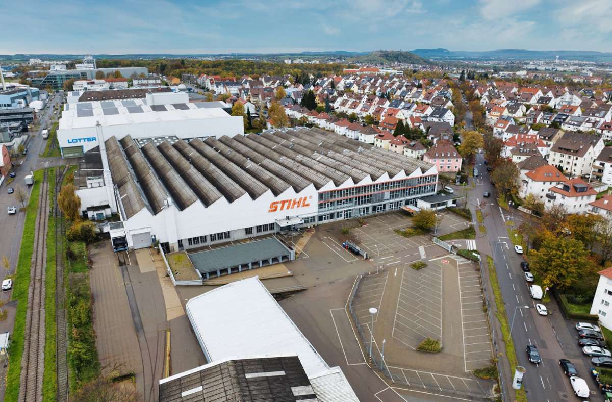 Stadt hofft weiter auf Produktionshalle: Stihl-Projekt in Ludwigsburg auf Eis gelegt