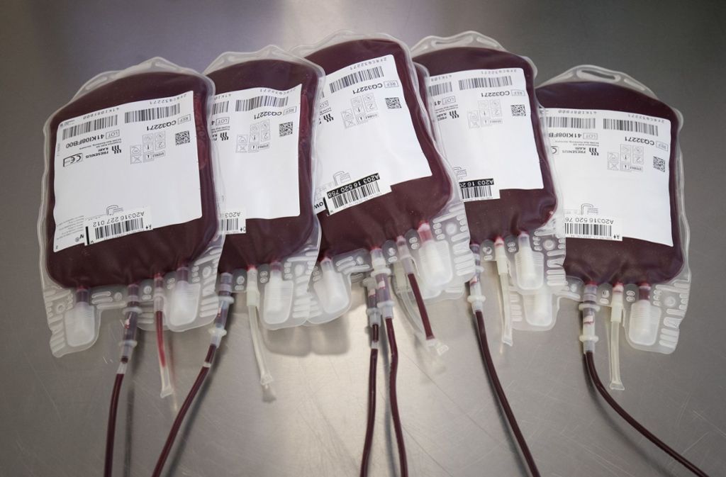 Blutkonserven werden in Krankenhäusern laufend benötigt. Foto: dpa/Christian Charisius
