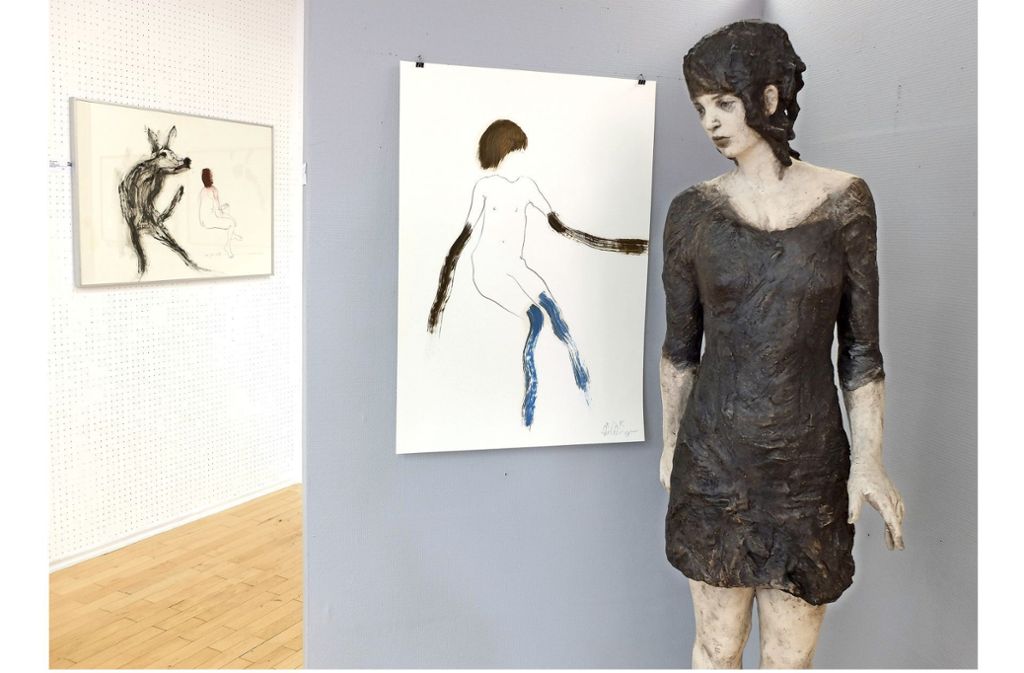 Werke von Elke Lehmann und Silvia Siemes in der Galerie Keim: Ausstellung in der Galerie Keim