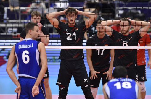 Deutschland ist bei der Volleyball-EM im Viertelfinale an Italien gescheitert. Foto: dpa/Ožana Jaroslav