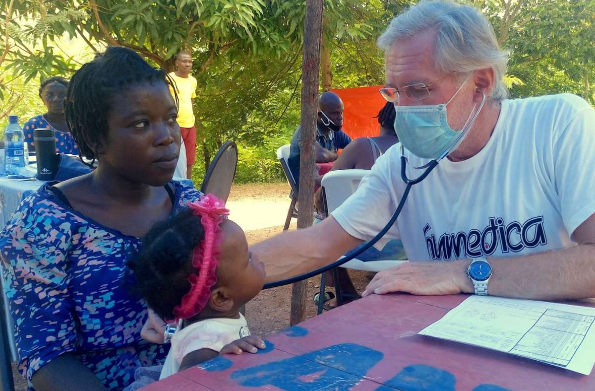 Einsatz in Haiti: Der Stuttgarter Frauenarzt Rüdiger Wischert war mit einer humanitären Hilfsorganisation vor Ort.