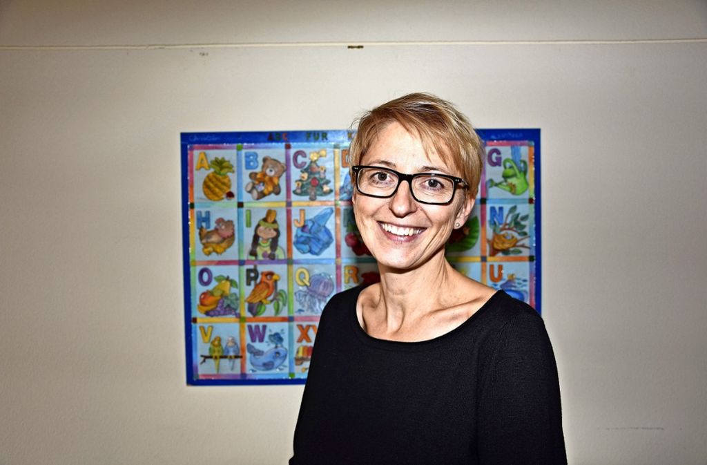 Seit August ist Anja Lösch die Leiterin der Grundschule Uhlbach. Foto: Kuhn -  Kuhn