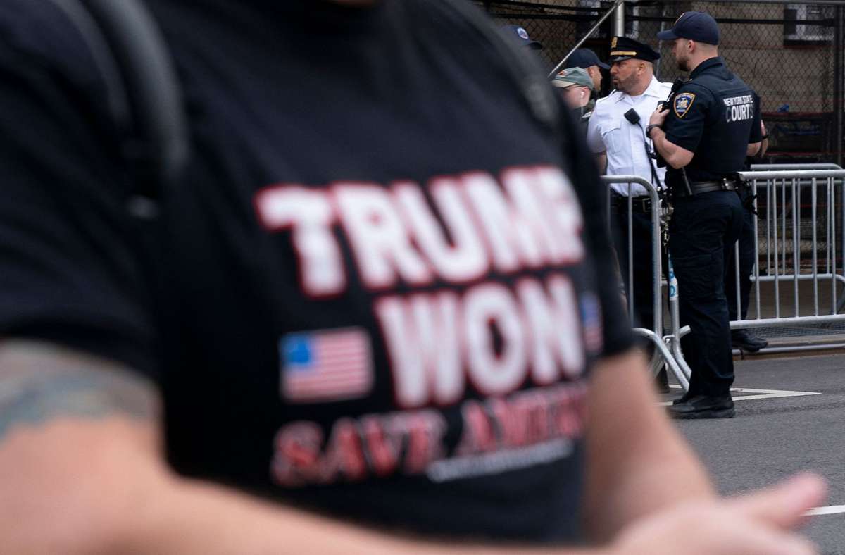 Anklageverlesung gegen Donald Trump: Große Furcht vor Ausschreitungen in New York