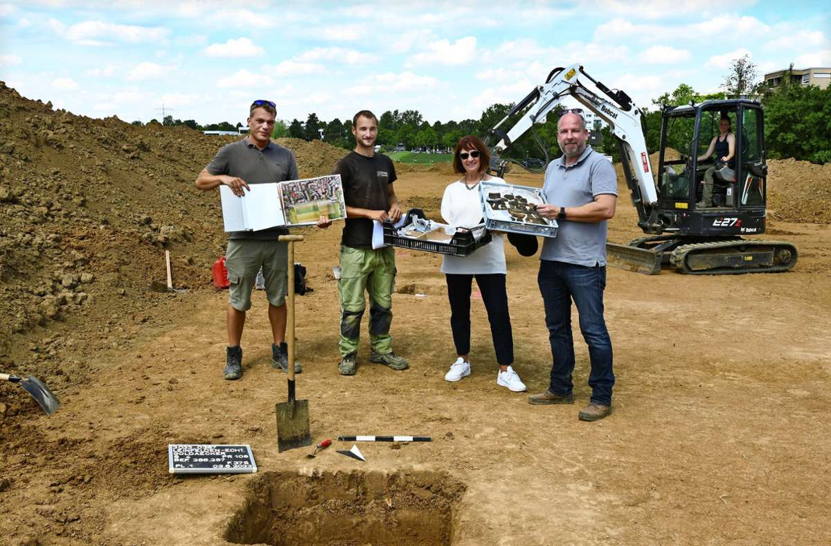 Ausgrabungen in Leinfelden-Echterdingen: Spuren der Vergangenheit