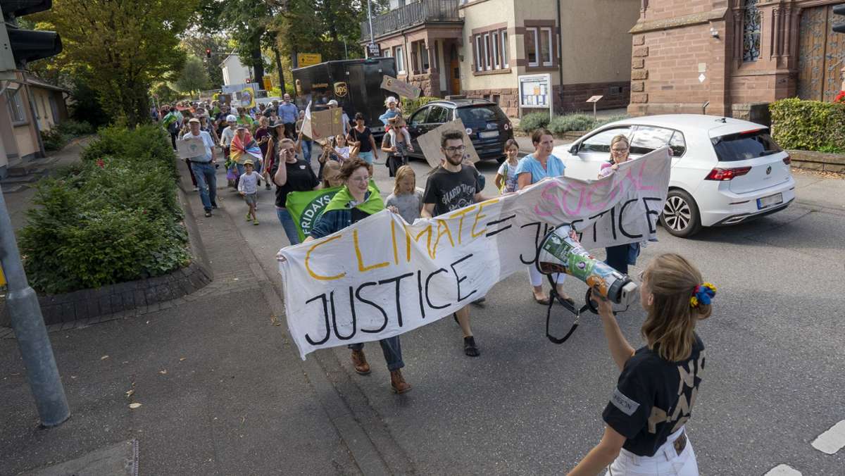 Klimastreik in Weil der Stadt: Fridays for Future macht Lärm fürs Klima