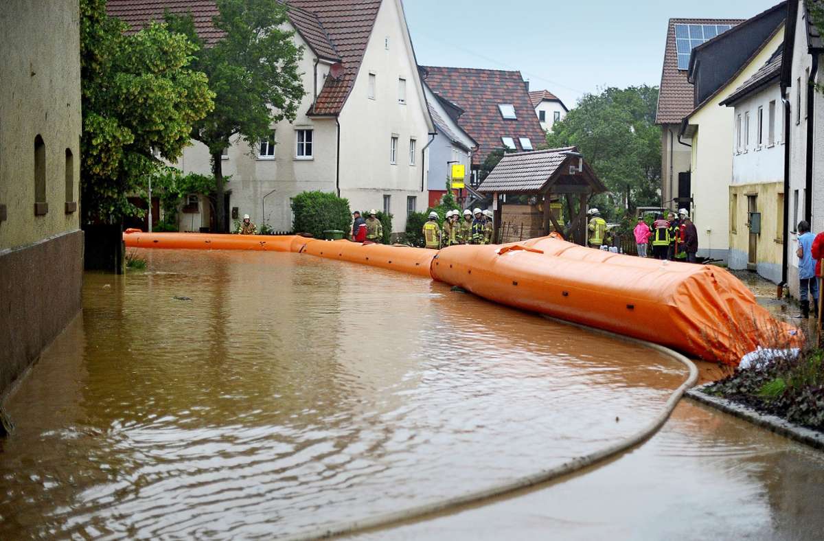 Klimawandel im Kreis Ludwigsburg: Schwammstädte gegen Starkregen