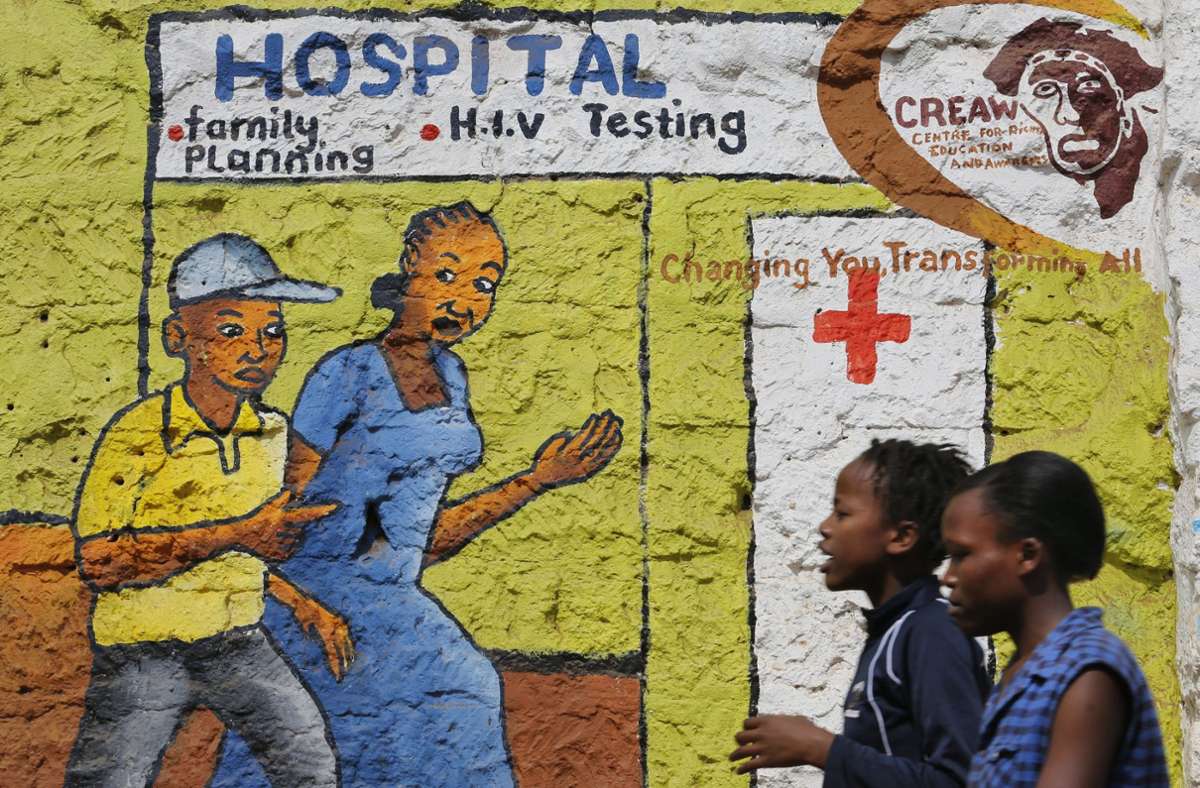 Afrika leidet bis heute besonders unter der Aids-Epidemie. Foto: dpa/Dai Kurokawa
