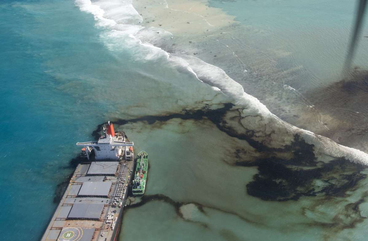 Ölteppich vor Insel: Mauritius fordert Schadenersatz von japanischem Schiffseigner