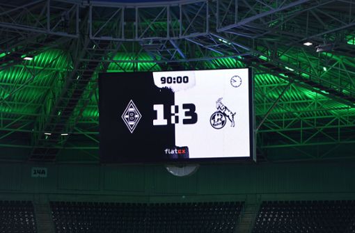 Gladbach verlor das Derby gegen Köln mit 1:3. Foto: IMAGO/Revierfoto/IMAGO/Revierfoto
