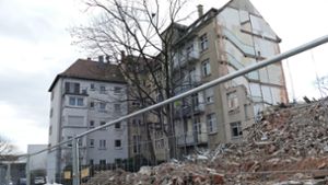 Gebäude an der Pragstraße nicht zu retten