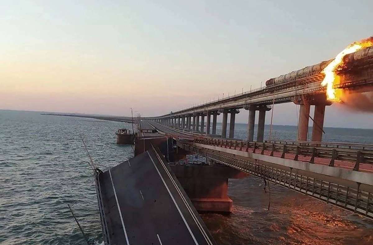 Krim-Brücke: Wer ist für die Explosionen verantwortlich?