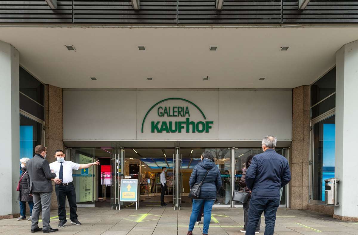 Stuttgarter Einzelhandel will breiter öffnen: Händler hoffen auf Kontaktnachverfolgung