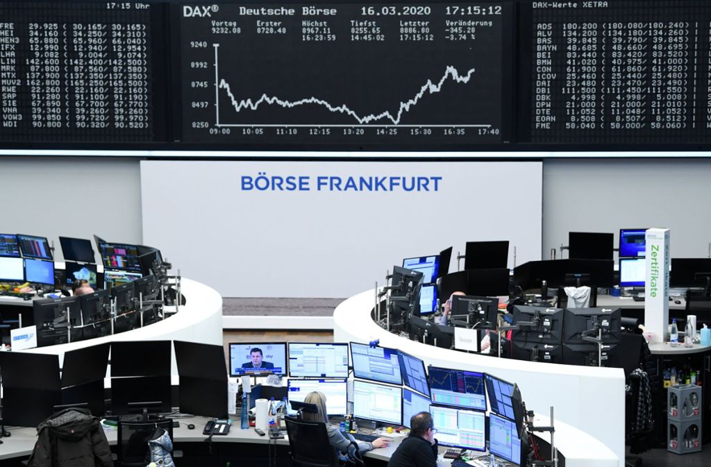 Eine technische Störung hat am Dienstag einen Großteil des Handels an der Deutschen Börse lahmgelegt. Foto: dpa/Arne Dedert