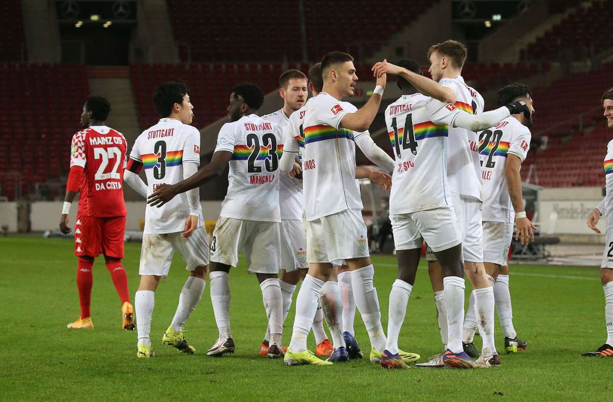 Die Akteure des VfB durften erstmals in dieser Saison über einen Heimsieg jubeln.