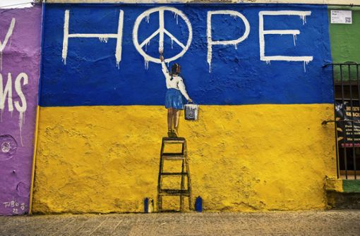 Gibt es Hoffnung in  Krisenzeiten? Der Russland-Ukraine-Krieg zeigt, wie wichtig  auch die Fellbacher Friedenskonferenz ist. Foto: dpa/ Oesterle