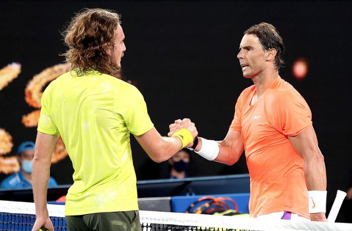 Australian Open in Melbourne: Stefanos Tsitsipas schafft historisches Comeback gegen Rafael Nadal