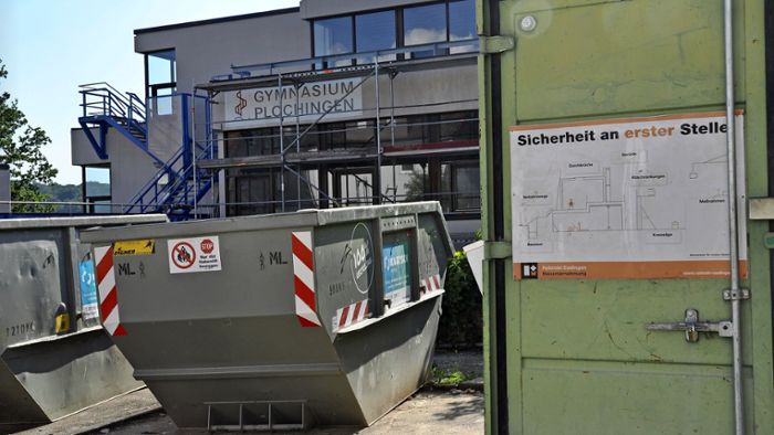 Gymnasium in Plochingen schluckt weiter Geld