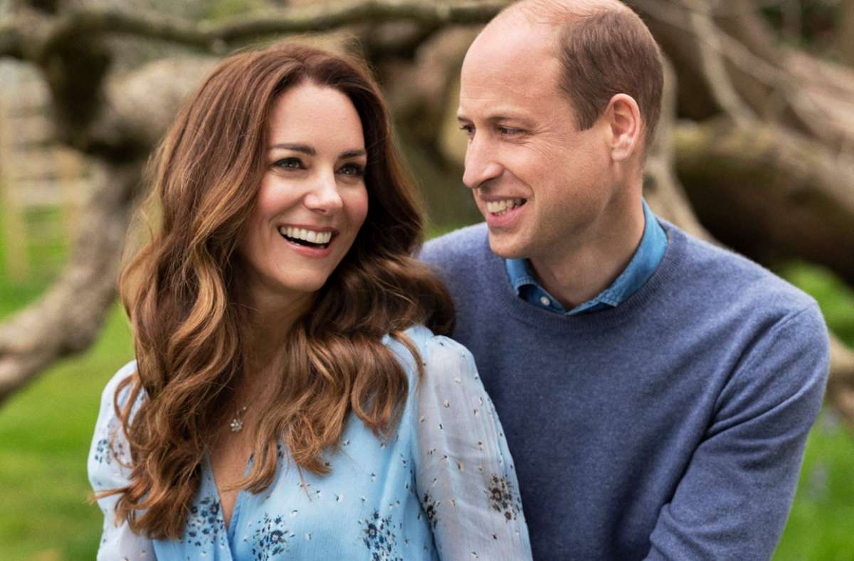 Zwei, die sich gut verstehen: Herzogin Kate und Prinz William sind zehn Jahre verheiratet. Foto: AFP/Kensington Palace/Chris Floyd