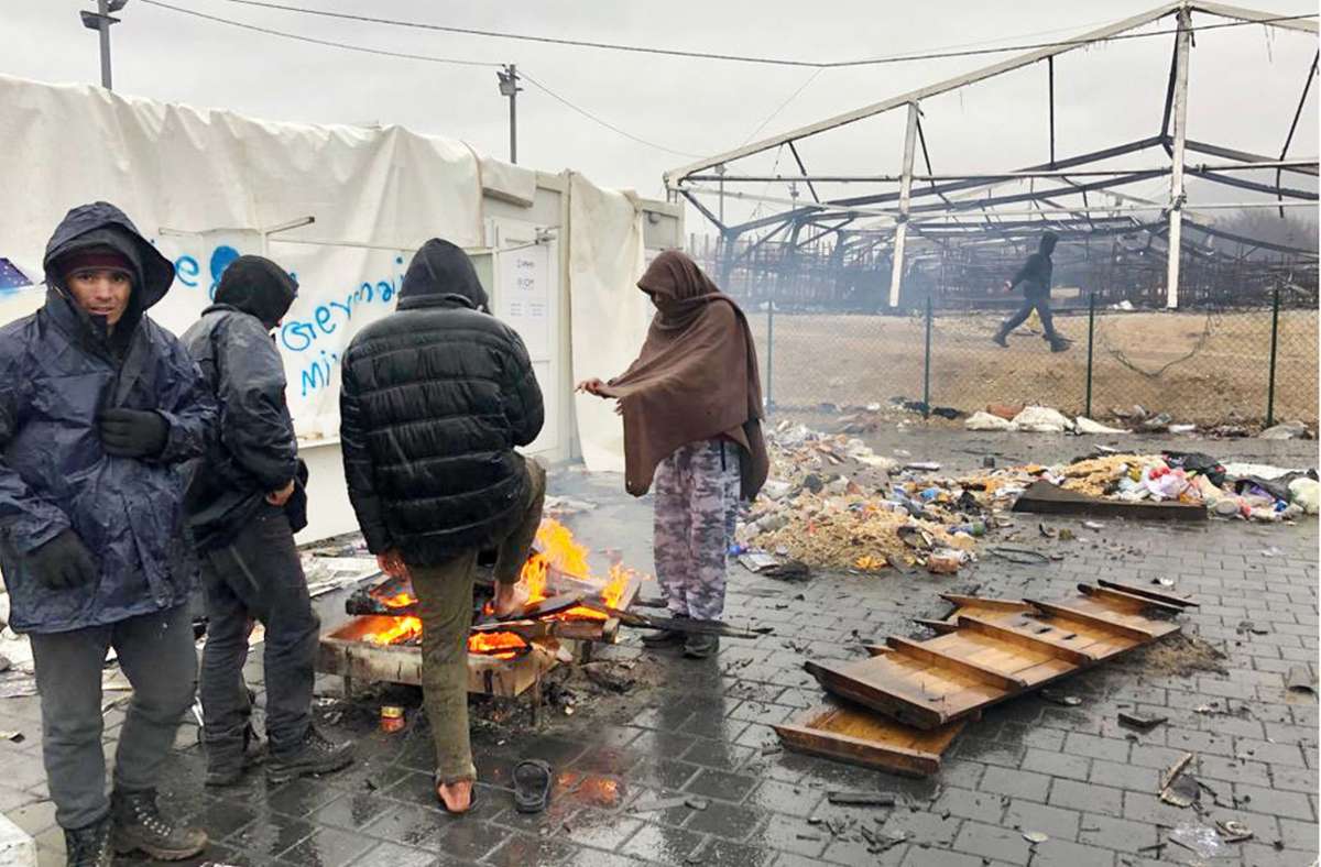 Flüchtlingslager Lipa in Nordbosnien: Schutzlos im eisigen Winter