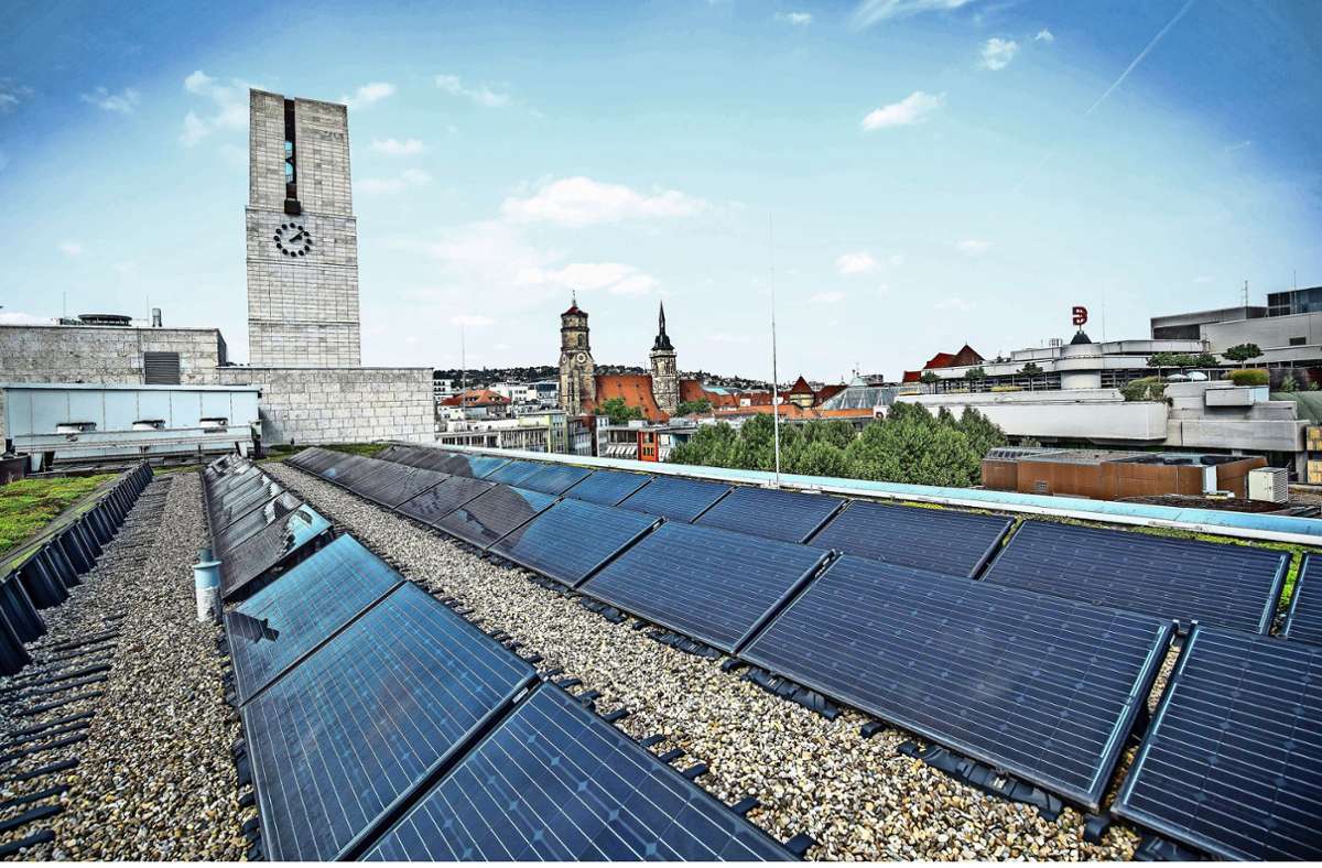Klimaschutz in Stuttgart: Fotovoltaik auf jedes Dach