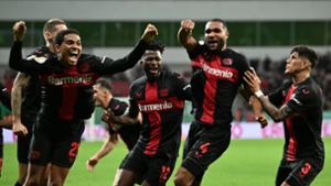 Tah köpft Bayer ins Pokal-Halbfinale - 3:2 gegen VfB Stuttgart