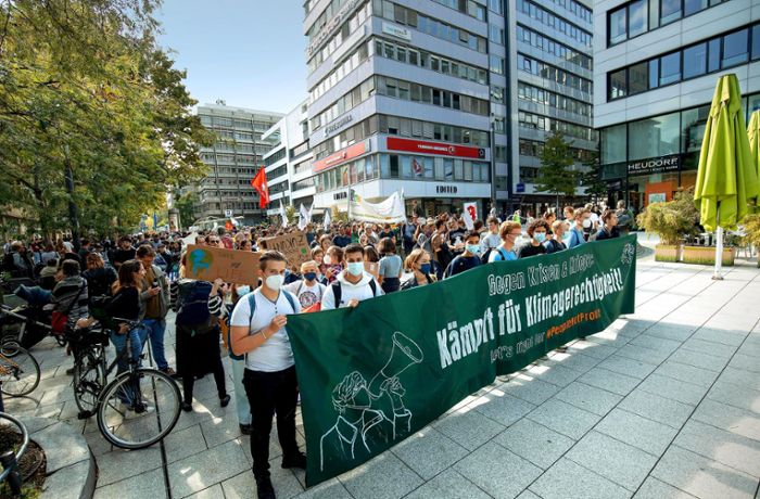 Demonstrationen in Stuttgart: Deutlich weniger Demos in Stuttgart