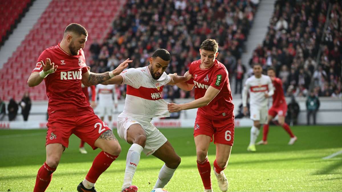 23. Spieltag: Abstiegsgefährdeter 1. FC Köln erkämpft sich 1:1 beim VfB