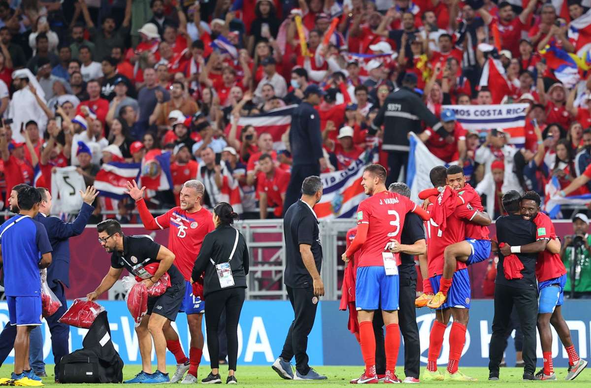 Feld für Fußball-WM komplett: Costa Rica ist Deutschlands letzter Gruppengegner