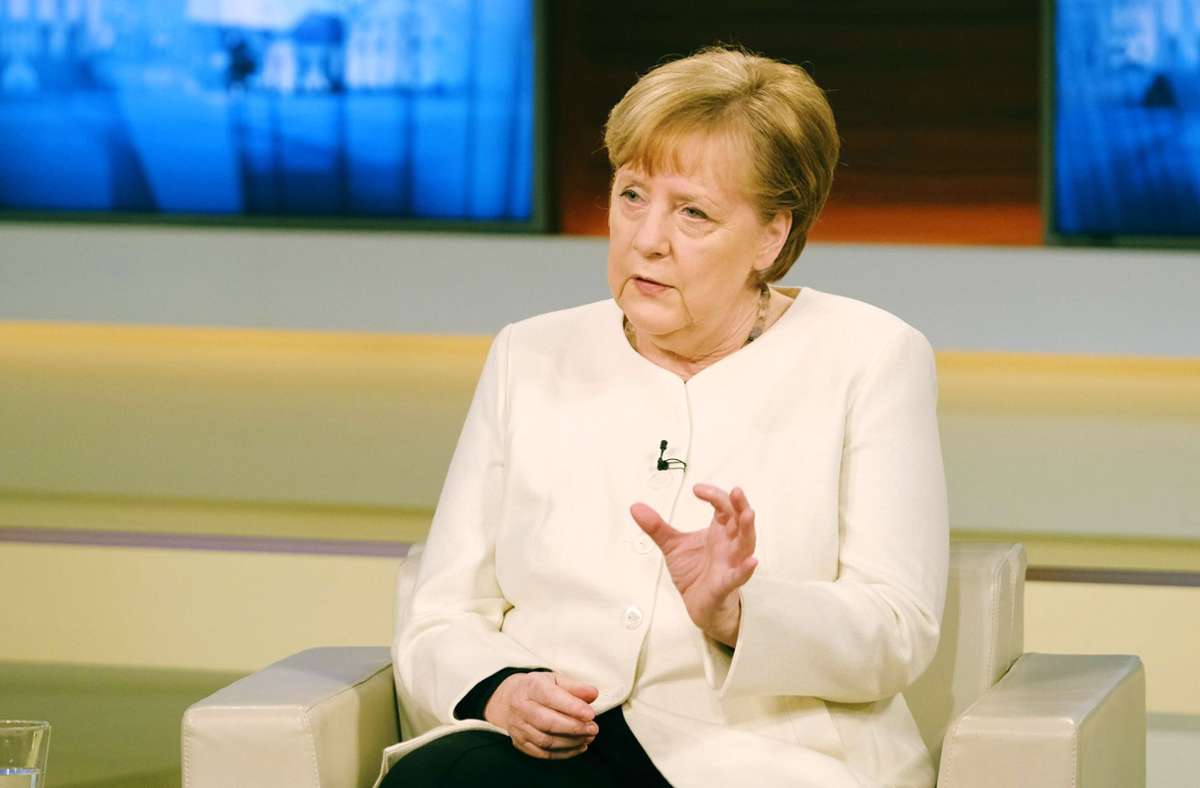 Coronakrise: Kanzlerin bei „Anne Will“: Merkel sucht die Machtprobe