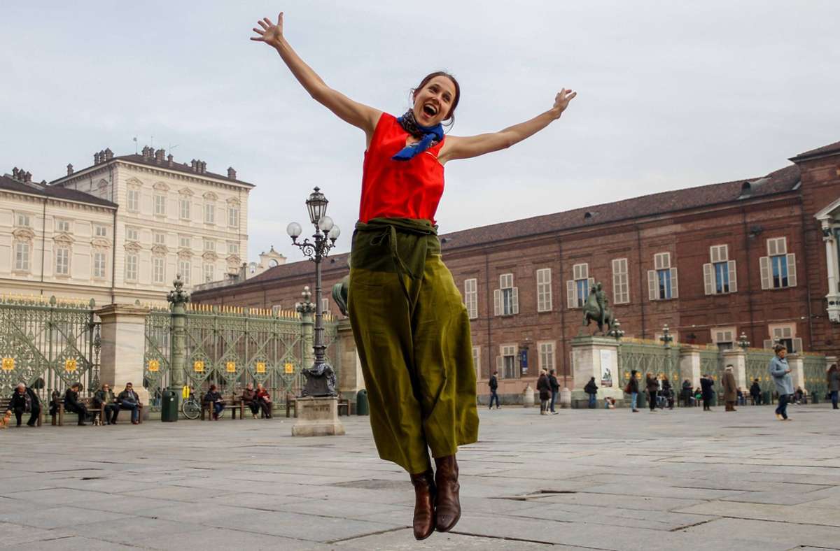 Die vielbegabte US-Künstlerin Josephine Decker bei einem Fotoshooting in Turin Foto: imago/Zuma Press