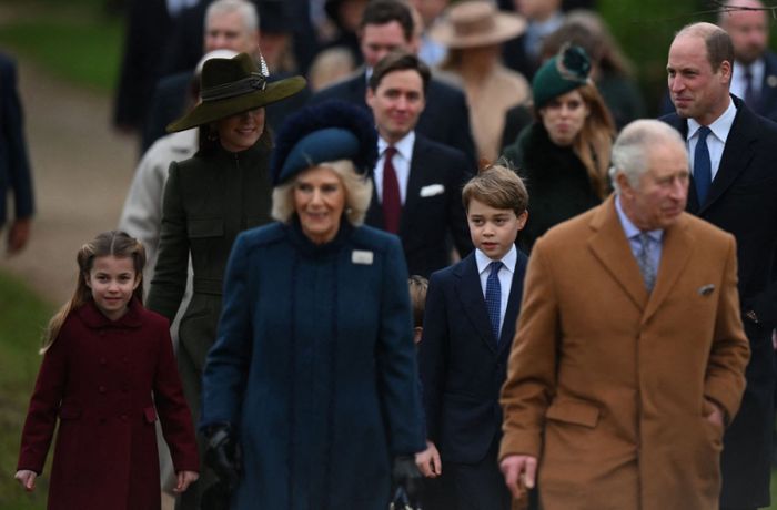 Sandringham: Britische Royals besuchen Weihnachtsgottesdienst