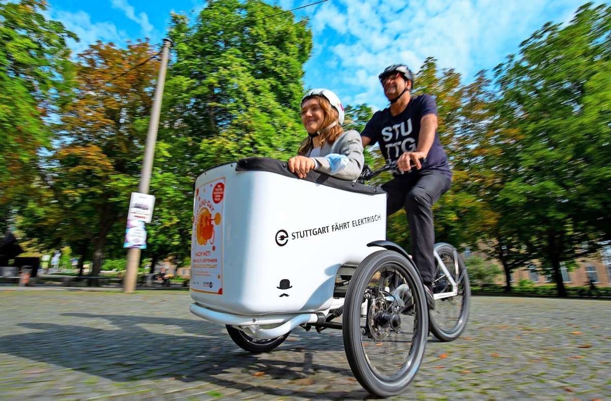 Cargo-Bike-Day in Stuttgart: Stadt will Lust auf Lastenräder wecken