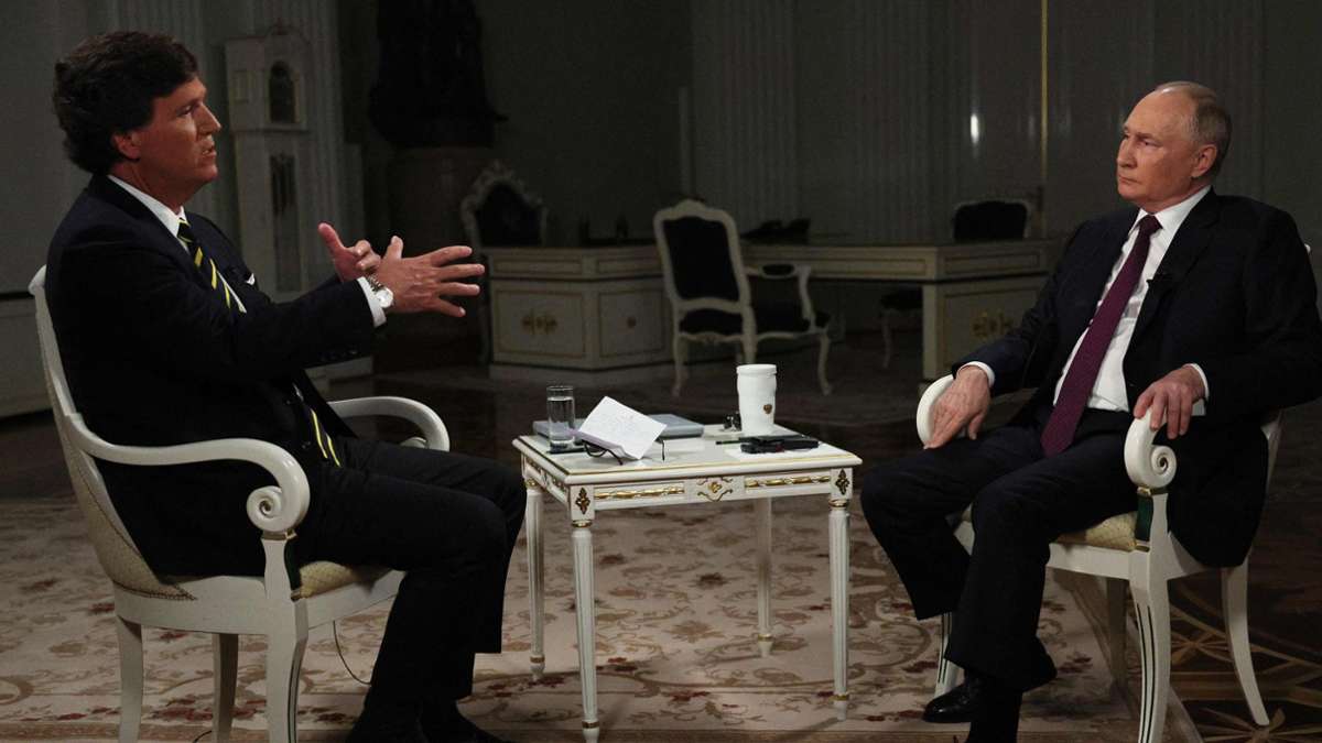 Tucker Carlson interviewt Wladimir Putin: „Kein Interesse“ an Invasion in Polen