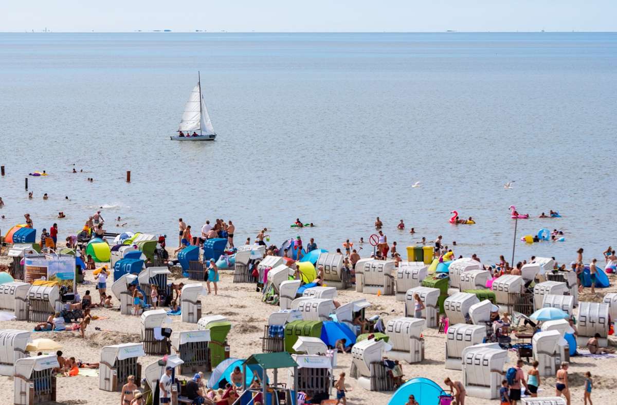 Urlaub in Corona-Zeiten: Touristen strömen an die deutschen Küsten