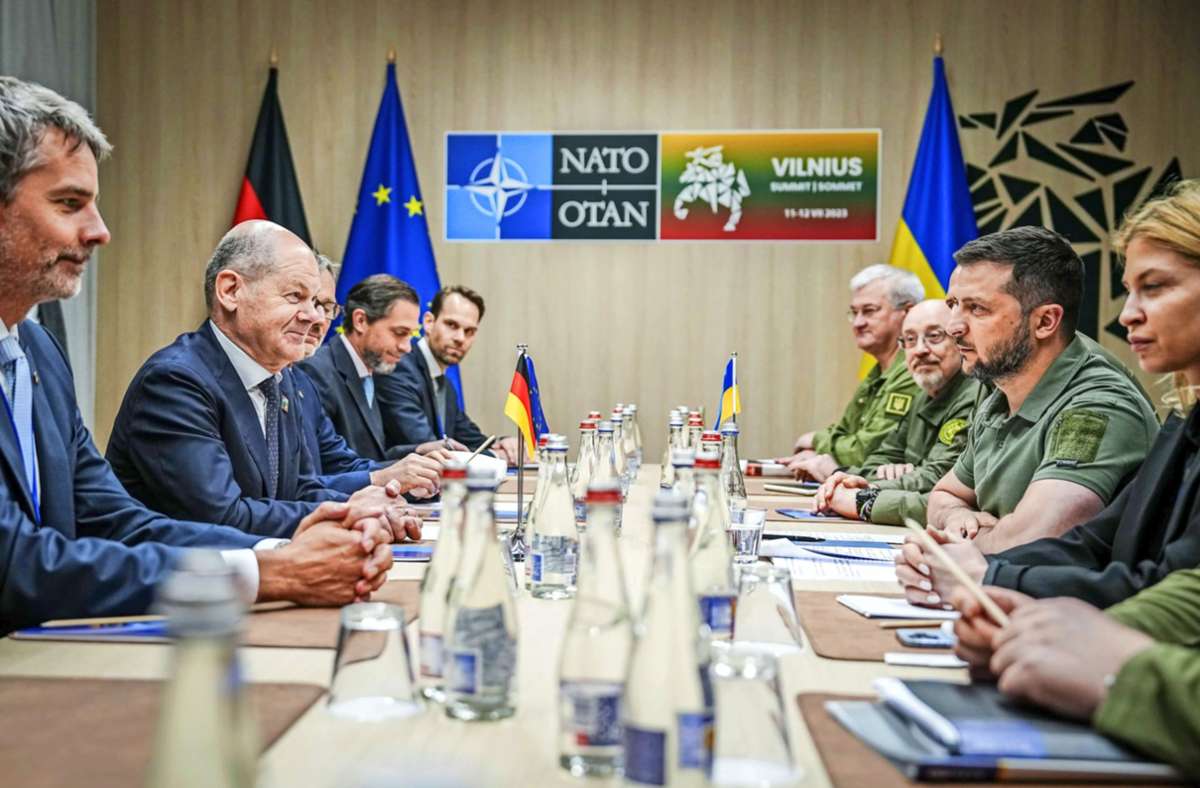 Nato-Gipfel: Westen schmiedet  Sicherheitspakt für die Ukraine